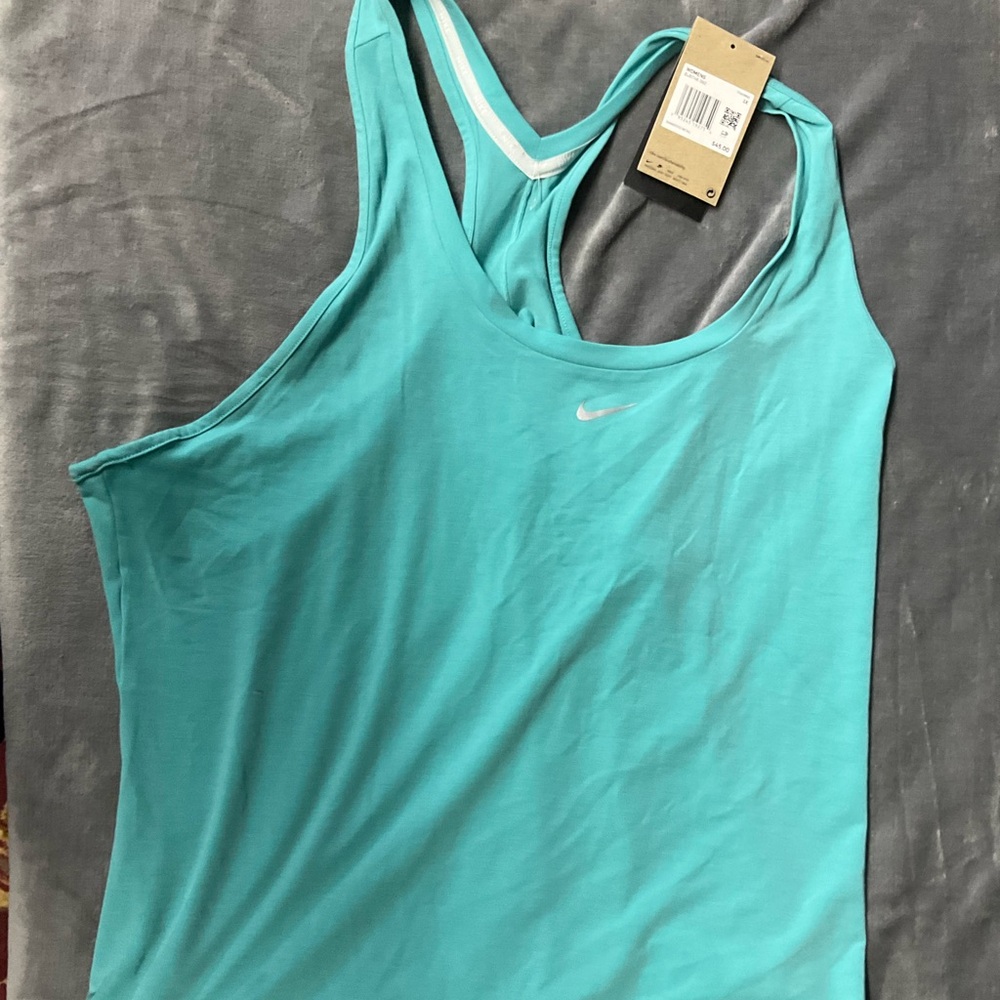 Nike plus size tank new teal 1X